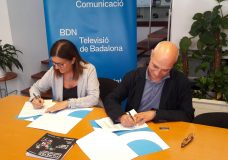 Acuerdo entre la Corporació Catalana de Mitjans Audiovisuals (CCMA) y Badalona Comunicació para la promoción y difusión de las actividades del FILMETS Badalona Film Festival y el fomento de los cortometrajes