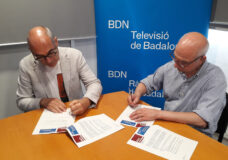 La Agència Catalana de Notícies (ACN) y Badalona Comunicació firman un acuerdo para la promoción y difusión de las actividades de la 48a edición de FILMETS Badalona Film Festival