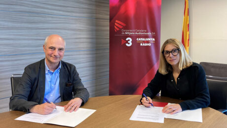 (Català) La CCMA i Badalona Comunicació signen un acord per a la promoció i difusió de les activitats de la 48a edició del FILMETS