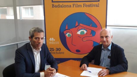 Ràdio Televisió Espanyola a Catalunya (RTVE Catalunya) i Badalona Comunicació signen un acord per a la promoció i la difusió de les activitats de la 48a edició de FILMETS