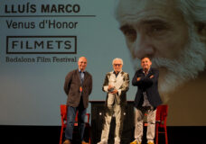 Lluís Marco ha recibido la Venus de Honor de la 48ª edición de FILMETS Badalona Film Festival