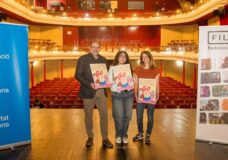 El cartel de la 50ª edición de FILMETS Badalona Film Festival es obra de Patricia Chaparro Ruiz, alumna de la Escola d’Art Pau Gargallo de Badalona